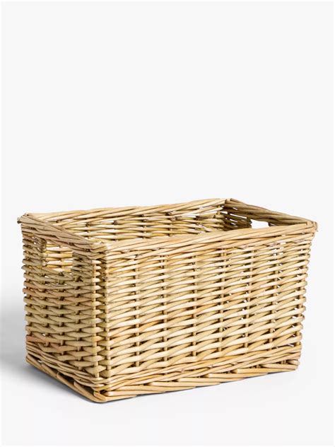 john lewis wicker storage baskets